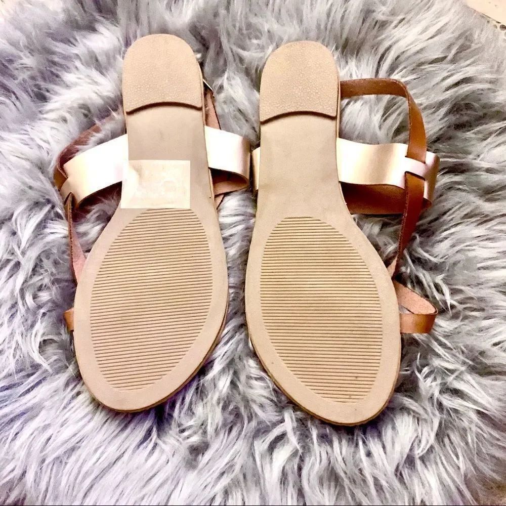 🍍3/$15🍍Epic Step Ankle Strap Flat Sandals - Picture 3 of 4